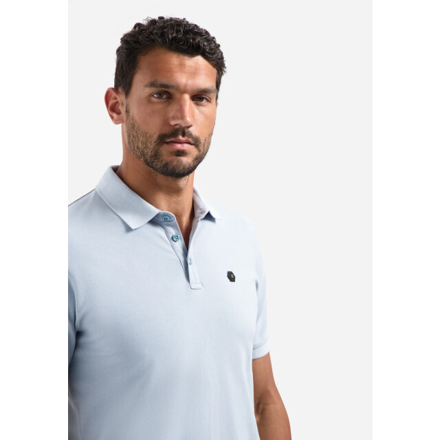 No Excess Heren polo n3801 138 dusty blue NoExcess HerenPolo N3801 138DustyBlue large