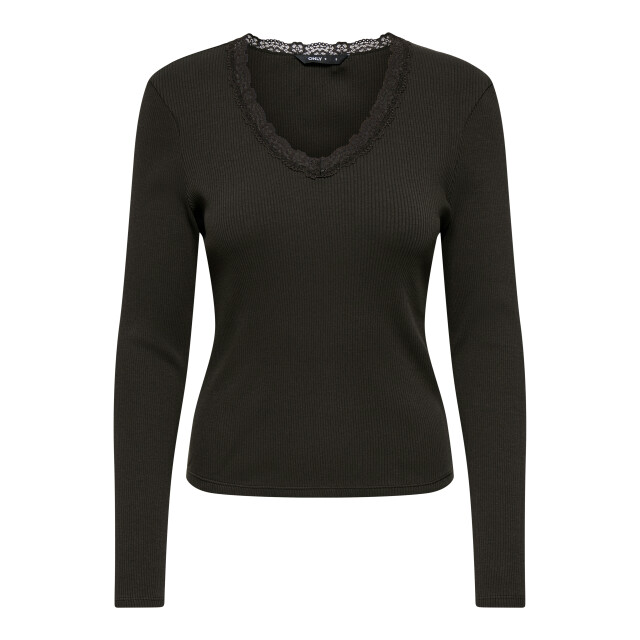 Only Onlsara sharai l/s v-neck top jrs 15380864 large