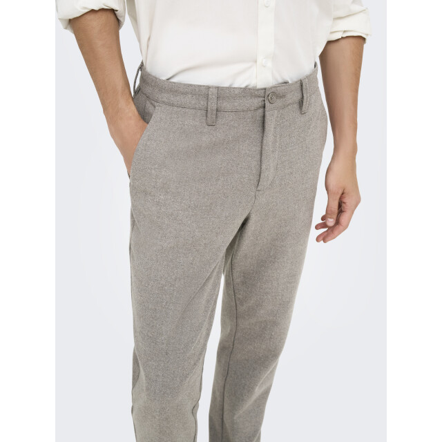 Only & Sons Onsmark tap brush pique 0353 pant n 22040087 large