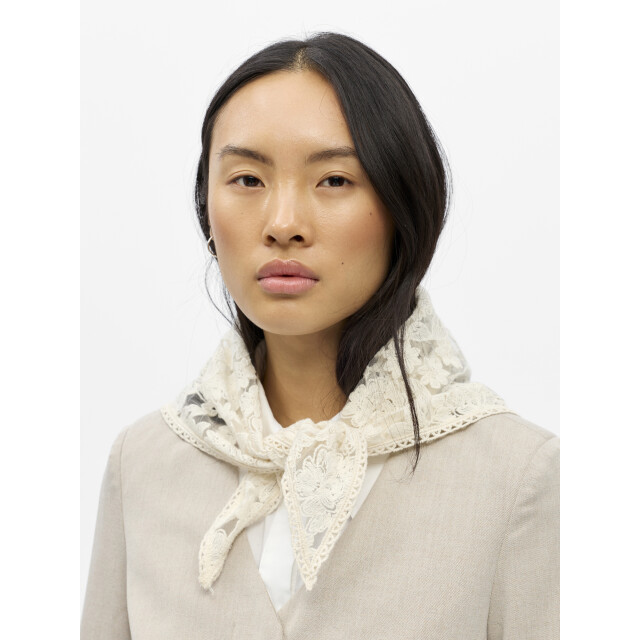 Object objalice lace scarf rep 23049768 white 06811.100.0007 large