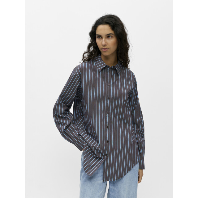 Object objtutta lo l/s shirt noos 23044666 seal brown 06615.849.0127 large