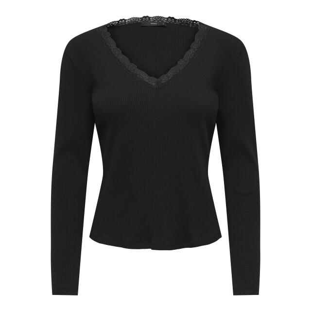 Only Onlsara sharai l/s v-neck top jrs 15380864 large