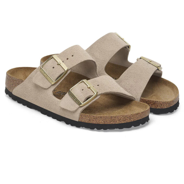 Birkenstock Arizona suède smal voetbed unisex slipper 1029260 large