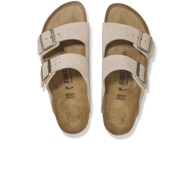 Birkenstock Arizona suède smal voetbed unisex slipper 1029260 large