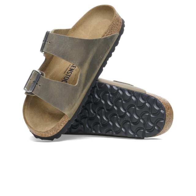Birkenstock Arizona vetleer smal voetbed unisex slipper 1027039 large