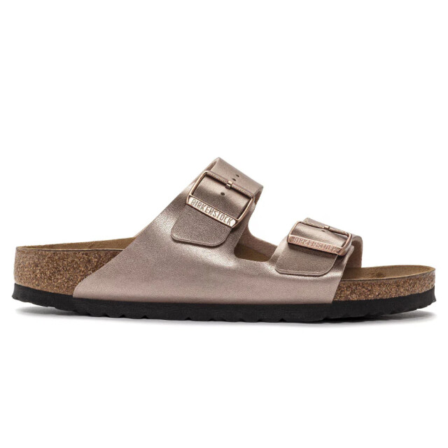 Birkenstock Arizona birko-flor koper smal voetbed dames slipper 1023960 large