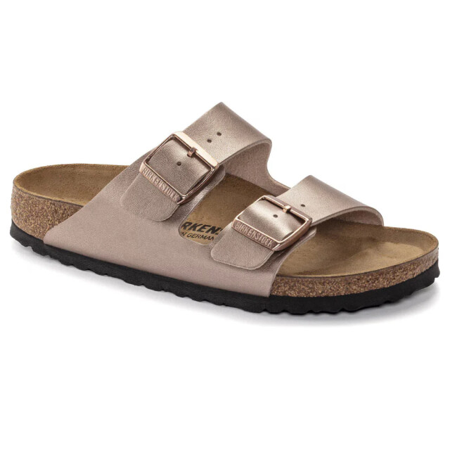 Birkenstock Arizona birko-flor koper smal voetbed dames slipper 1023960 large