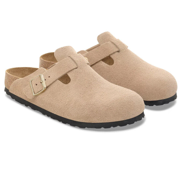 Birkenstock Boston suède smal voetbed unisex instapper 1030883 large