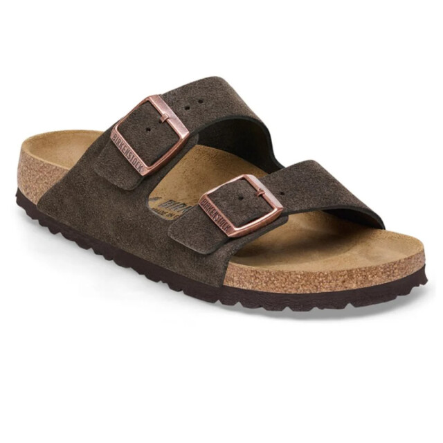 Birkenstock Arizona suède smal voetbed unisex slipper 1027083 large