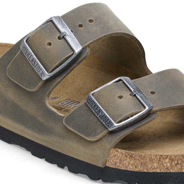 Birkenstock Arizona vetleer smal voetbed unisex slipper 1027039 large