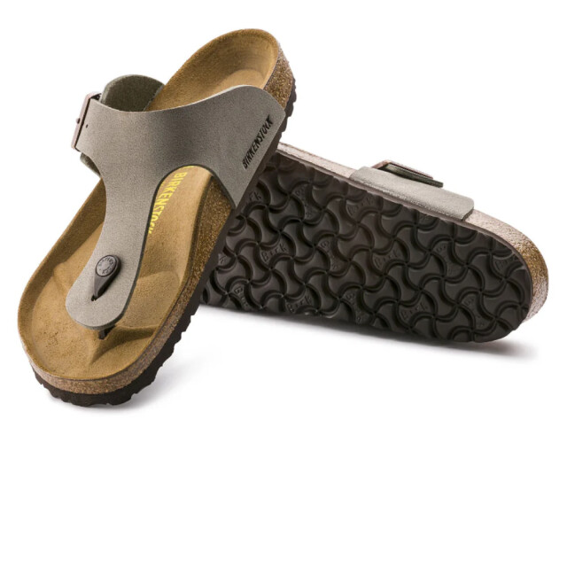 Birkenstock Ramses stone normaal voetbed heren slipper 44051 large
