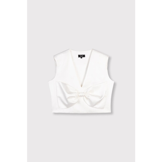Alix The Label Text bow top text bow top large