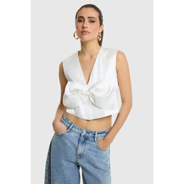 Alix The Label Text bow top text bow top large
