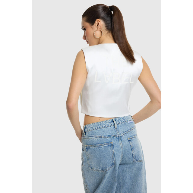 Alix The Label Text bow top text bow top large