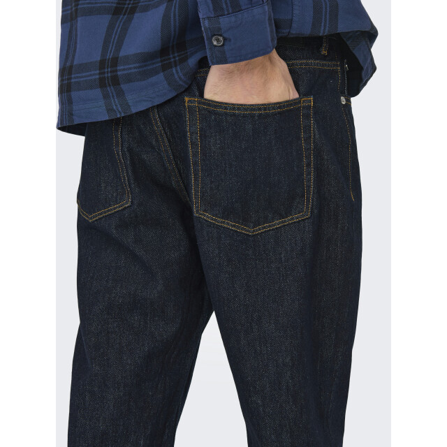 Only & Sons Onsedge straight rinse 4942 tai dnm 22034942 large