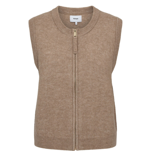Nümph 707122 nufuette zip vest silver mink 707122 large