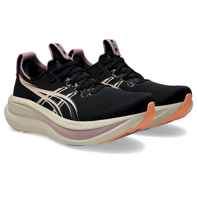 Asics gel-nimbus 28 hardloopschoenen dames neutraal - 075565_990-10 large