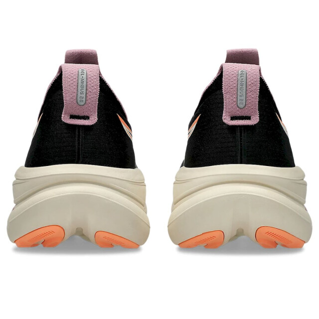 Asics gel-nimbus 28 hardloopschoenen dames neutraal - 075565_990-10 large