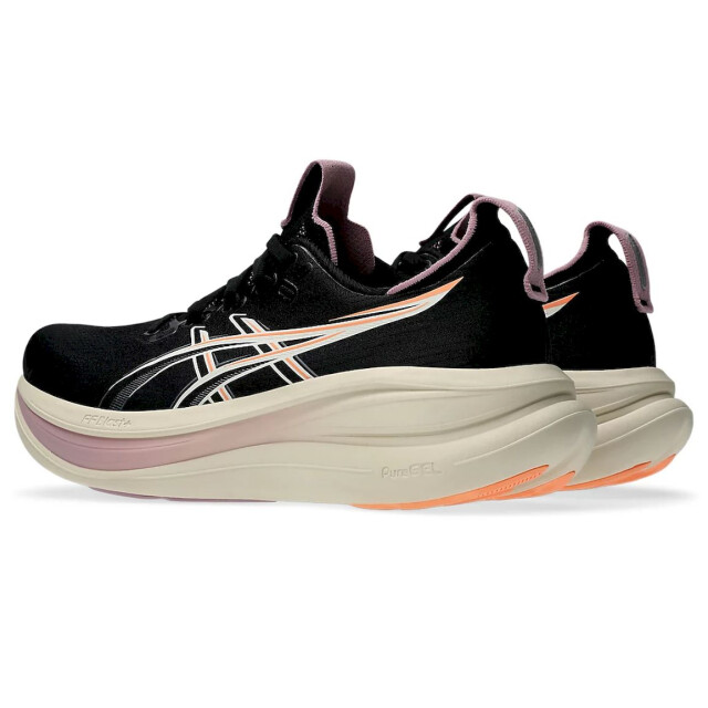 Asics gel-nimbus 28 hardloopschoenen dames neutraal - 075565_990-10 large