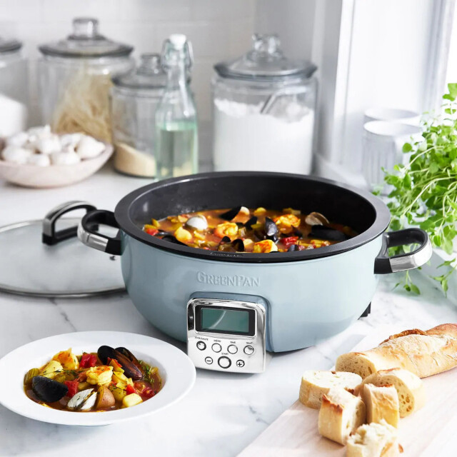 Greenpan Electricals omni cooker 5.6l blue haze CC005291-001 large
