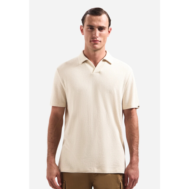 No Excess Heren polo 32370431 014 stone NoExcess HerenPolo 32370431 014Stone large