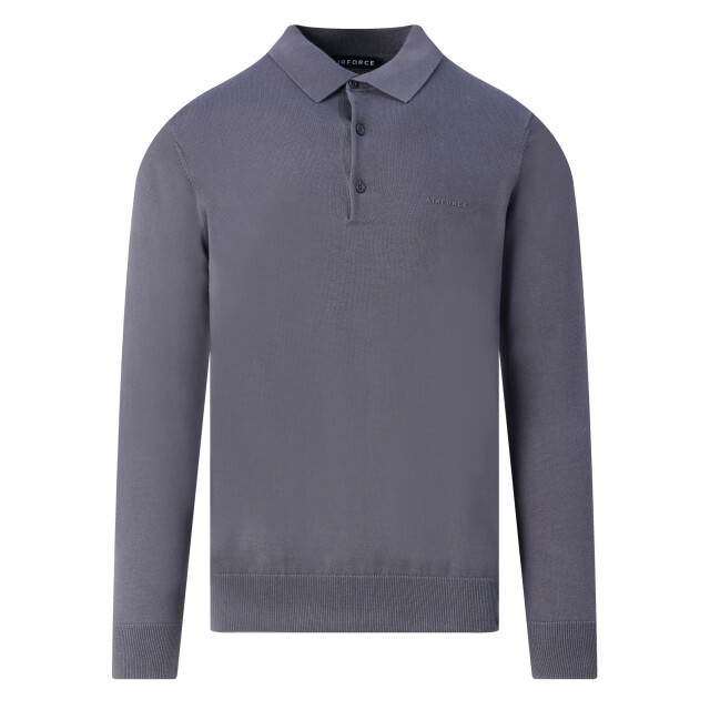 Airforce Polo donker 103684-001-L large