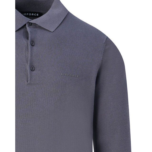 Airforce Polo donker 103684-001-L large