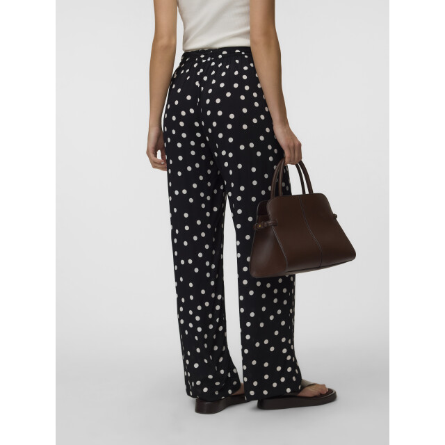Vero Moda Vmelisa wide leg pantalon met stippen 10347961 large