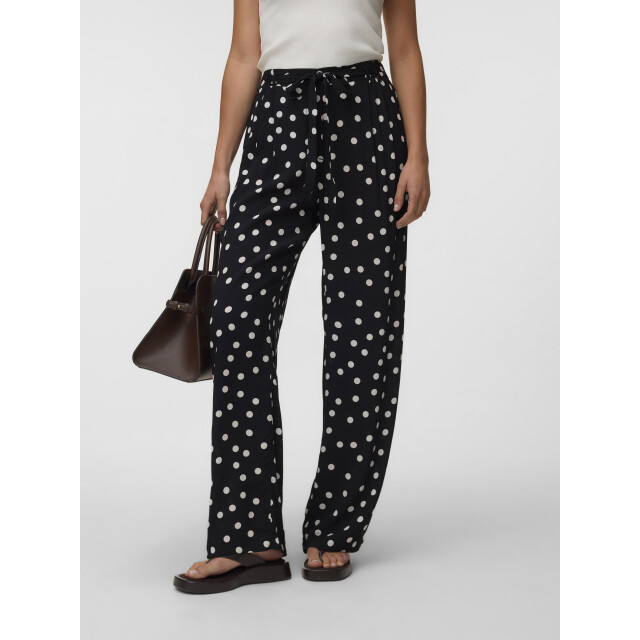 Vero Moda Vmelisa wide leg pantalon met stippen 10347961 large