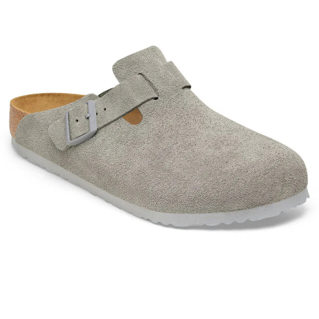 Birkenstock Boston suède smal voetbed unisex instapper 1027751 large