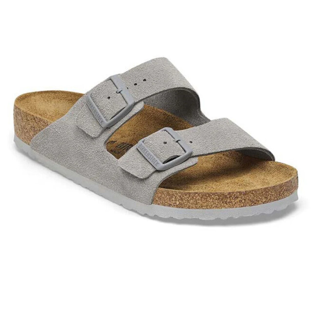 Birkenstock Arizona suède smal voetbed unisex slipper 1027687 large