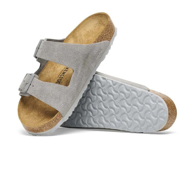 Birkenstock Arizona suède smal voetbed unisex slipper 1027687 large