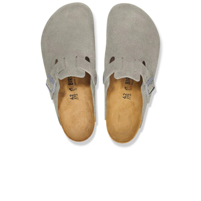 Birkenstock Boston suède smal voetbed unisex instapper 1027751 large