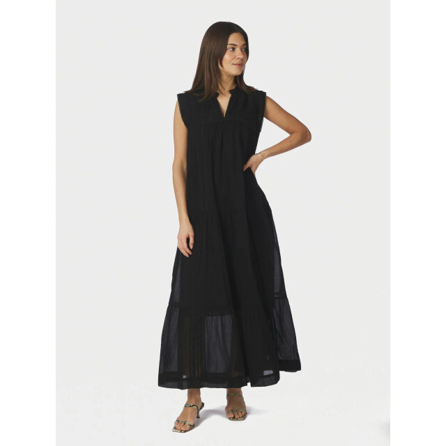 Neo Noir veana s voile maxi dress 169064 100 black 06313.990.0005 large