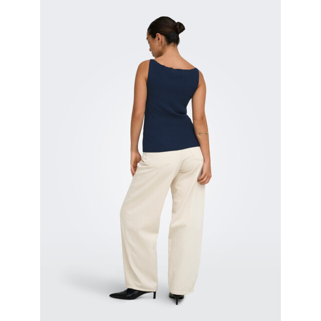Jacqueline de Yong Jdynanna sl boat neck top knt navy 4349.37.0018 large
