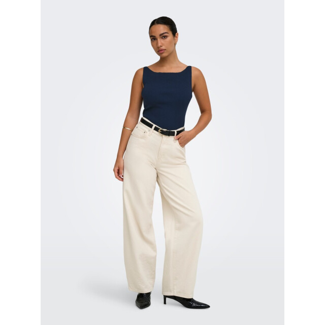 Jacqueline de Yong Jdynanna sl boat neck top knt navy 4349.37.0018 large