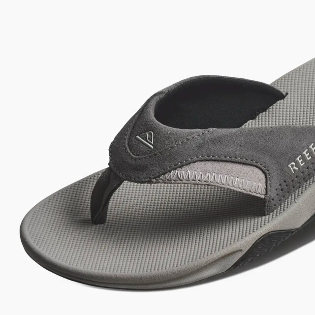 Reef Fanning grey suede heren slipper CJ5232-61 large