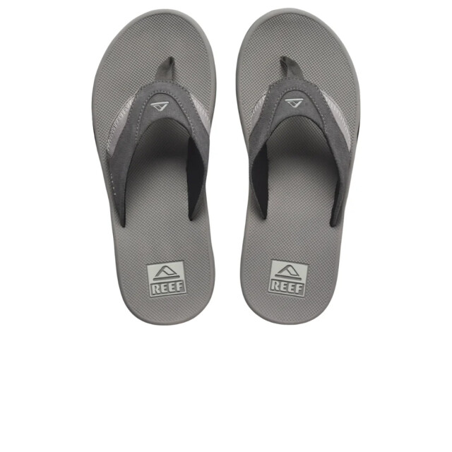 Reef Fanning grey suede heren slipper CJ5232-61 large