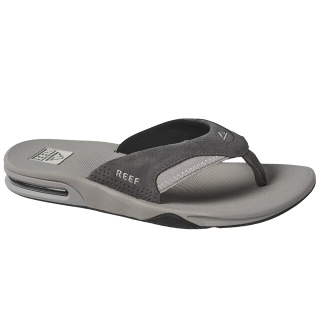 Reef Fanning grey suede heren slipper CJ5232-61 large