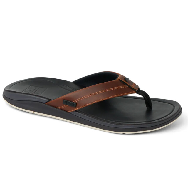 Reef Leather bruin heren slipper CJ9055-61 large