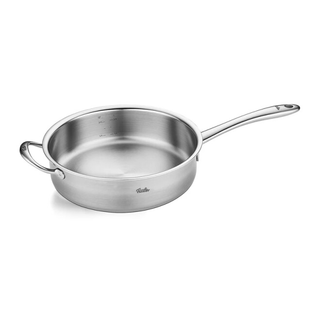 Fissler M5 pro-ply rvs hapjespan/braadpan 24cm 5-ply 071-750-24-000/ large