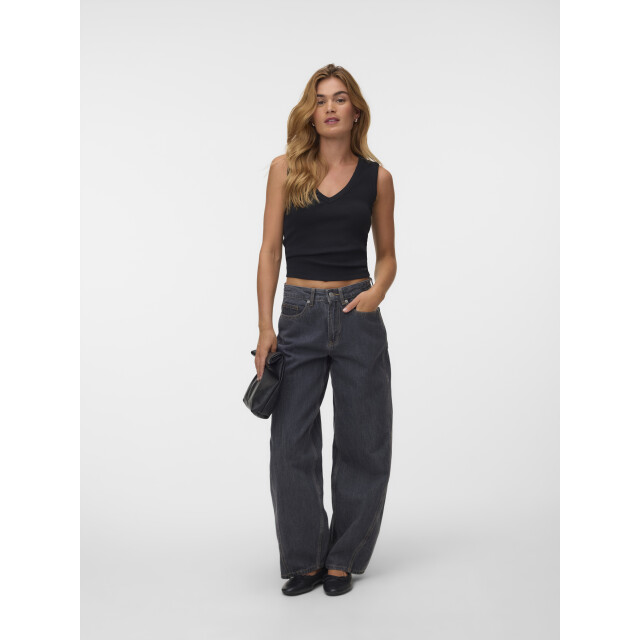 Vero Moda vmzoe mr barrel dnm jeans li223 noo 10348170 dark grey denim 06511.970.0014 large