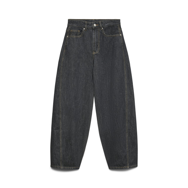 Vero Moda vmzoe mr barrel dnm jeans li223 noo 10348170 dark grey denim 06511.970.0014 large
