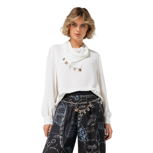 Caroline Biss Blouse lange mouw 4610 Caroline Biss Blouse lange mouw 4610 large