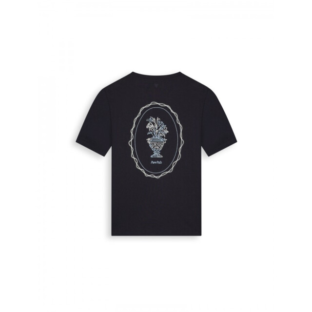 Pure Path 26010106 57 embroidered vase t-shirt purep 57/26010106 large