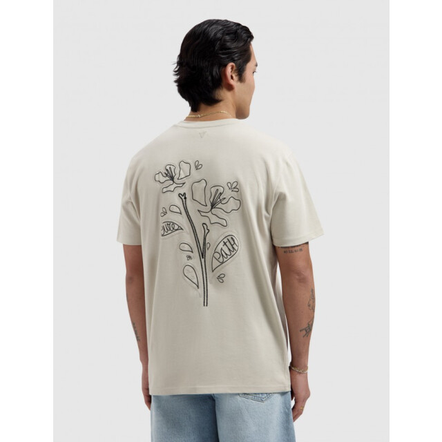 Pure Path 26010120 46 embroidered flower t-shirt purep 46/26010120 large