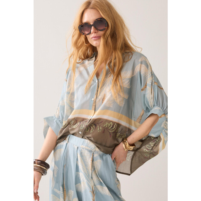 Summum 2s3496-12451 blouse palmtree print 4064223044 large