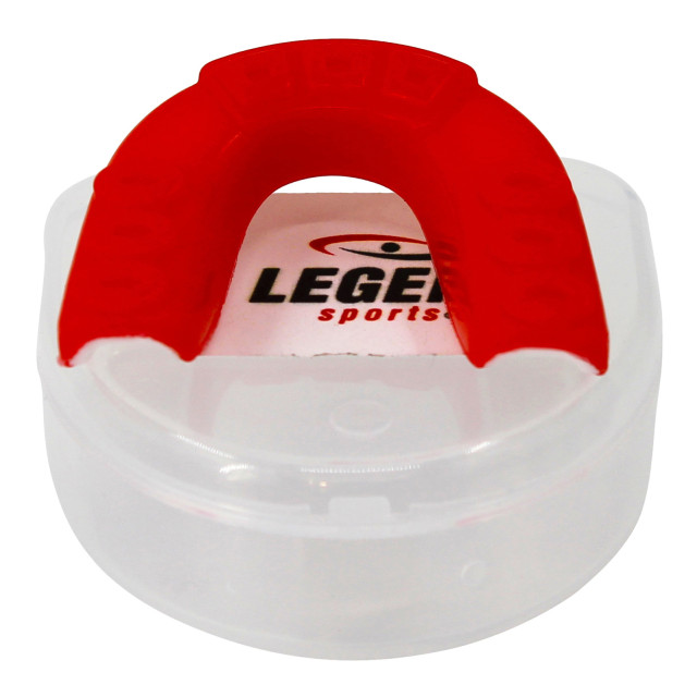 Legend Sports Gebitsbeschermer heren / dames rood gel protect TMG01RD01 large