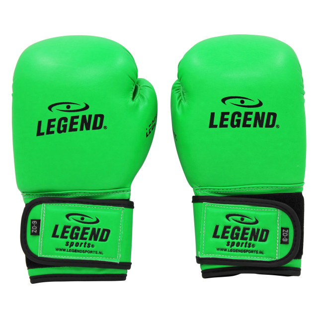 Legend Sports Kinder bokshandschoenen 4-8 jaar neon 4oz/6oz pu TBG06NG06 large