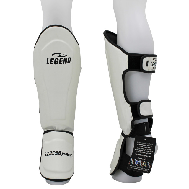 Legend Sports Kickboks scheenbeschermers legend best heren/dames pu TSG01WTS large